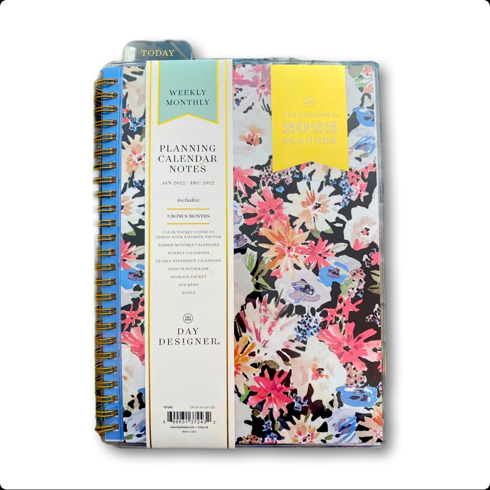 Day Designer 2022 Planner Jan-Dec